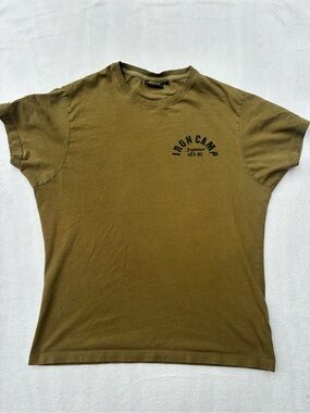 Iron Camp Olive Short Sleeve Crewneck Tee